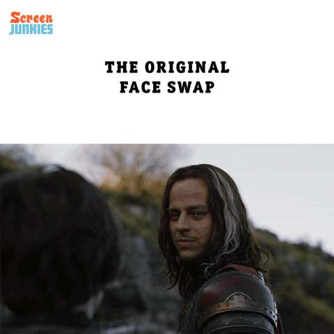 game of thrones face swap GIF by ScreenJunkies