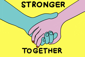Stay Strong Stronger Together GIF by Studios 2016