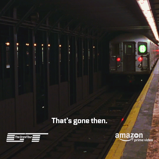 Subway Metro GIF by The Grand Tour