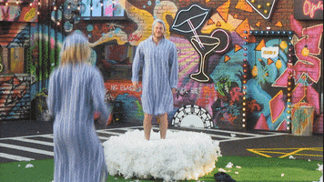 jumping celebrity big brother GIF by Big Brother UK
