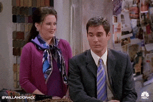 eric mccormack lol GIF by Will & Grace