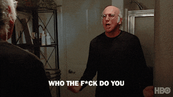 Angry Season 4 GIF by Curb Your Enthusiasm