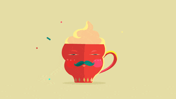 Coffee Jumping GIF by Po Chen Chia