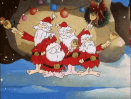 Santa Claus Flintstones GIF by Warner Archive