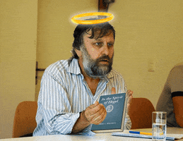 cha jesus slavoj zizek zizek hegel GIF