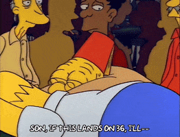 Season 2 Onlookers At Casino GIF by The Simpsons