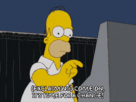 angry homer simpson GIF
