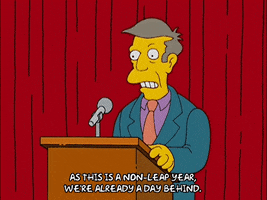 Lecturing Episode 7 GIF by The Simpsons