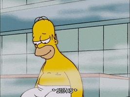 Episode 1 Sigh GIF by The Simpsons
