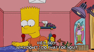 Episode 18 Glue GIF by The Simpsons