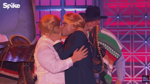 Kissing Donald Trump GIF by Mashable - Find & Share on GIPHY