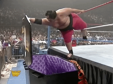 the undertaker yokozuna GIF by WWE