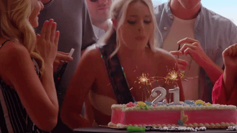 happy 21st birthday gif for her