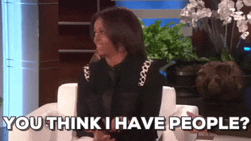 michelle obama you think i have people GIF by Obama