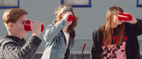 Red Solo Cup Drinking GIF by The Menzingers