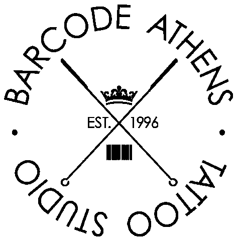 Barcode Tattoo Sticker