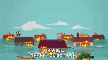 fire thank you GIF by South Park 