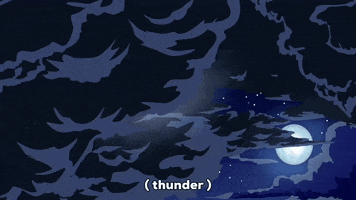clouds lightning GIF by South Park 