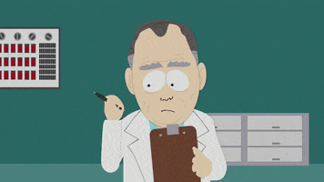 doctor reviewing GIF by South Park 