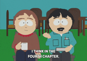 magazine speaking GIF by South Park 