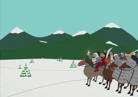 horse sky GIF by South Park 