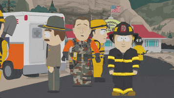 flag yelling GIF by South Park 