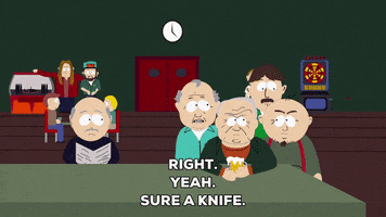 bar conversation GIF by South Park 