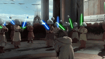 attack of the clones jedi GIF by Star Wars