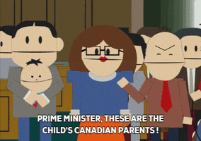canada adoption GIF by South Park 