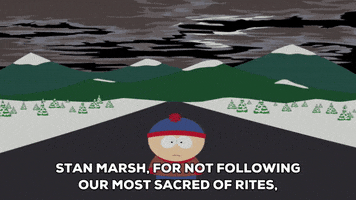 stan marsh road GIF by South Park 