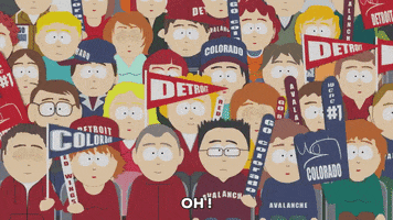 happy crowd GIF by South Park 