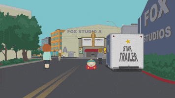 eric cartman road GIF by South Park 