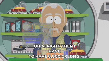 credits accepting GIF by South Park 