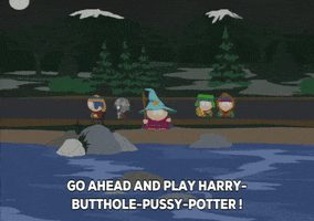 eric cartman river GIF by South Park 