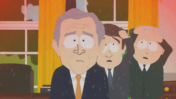 angry george w. bush GIF by South Park 