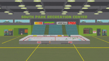 ice rink stadium GIF by South Park 