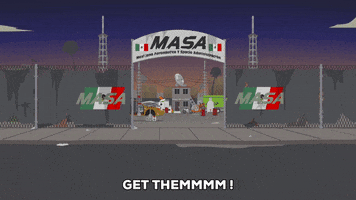 race driving GIF by South Park 