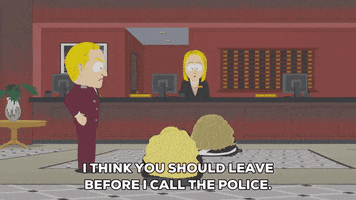 eric cartman call the cops GIF by South Park