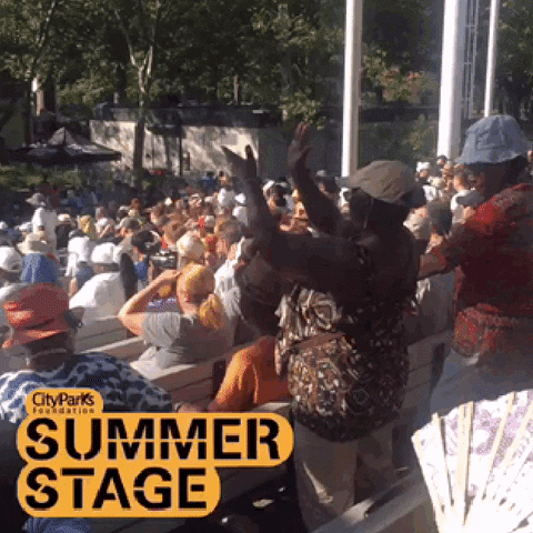 GIF by City Parks Foundation's SummerStage