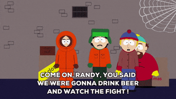 beer drinking GIF by South Park 
