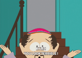 jump you look terrible GIF by South Park 
