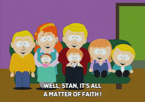 happy faith GIF by South Park 