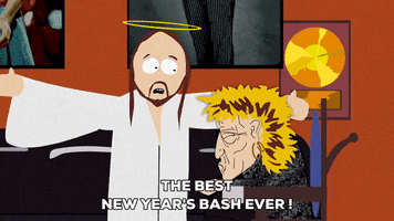 new years jesus GIF by South Park 