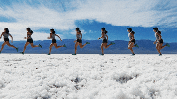death valley running GIF by Melly Lee