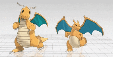 ryou charizard dragonite movimento sexy dragzard GIF