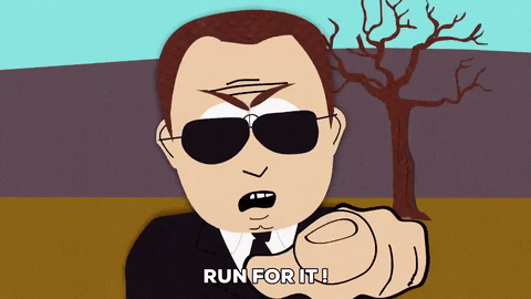 Pointing Commanding GIF by South Park - Find & Share on GIPHY