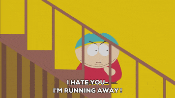 eric cartman rage GIF by South Park 