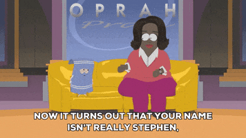 interview oprah GIF by South Park 