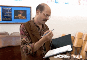 Arrested Development Taking Notes GIF by HULU