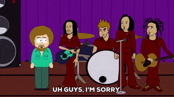 sorry guitar GIF by South Park 